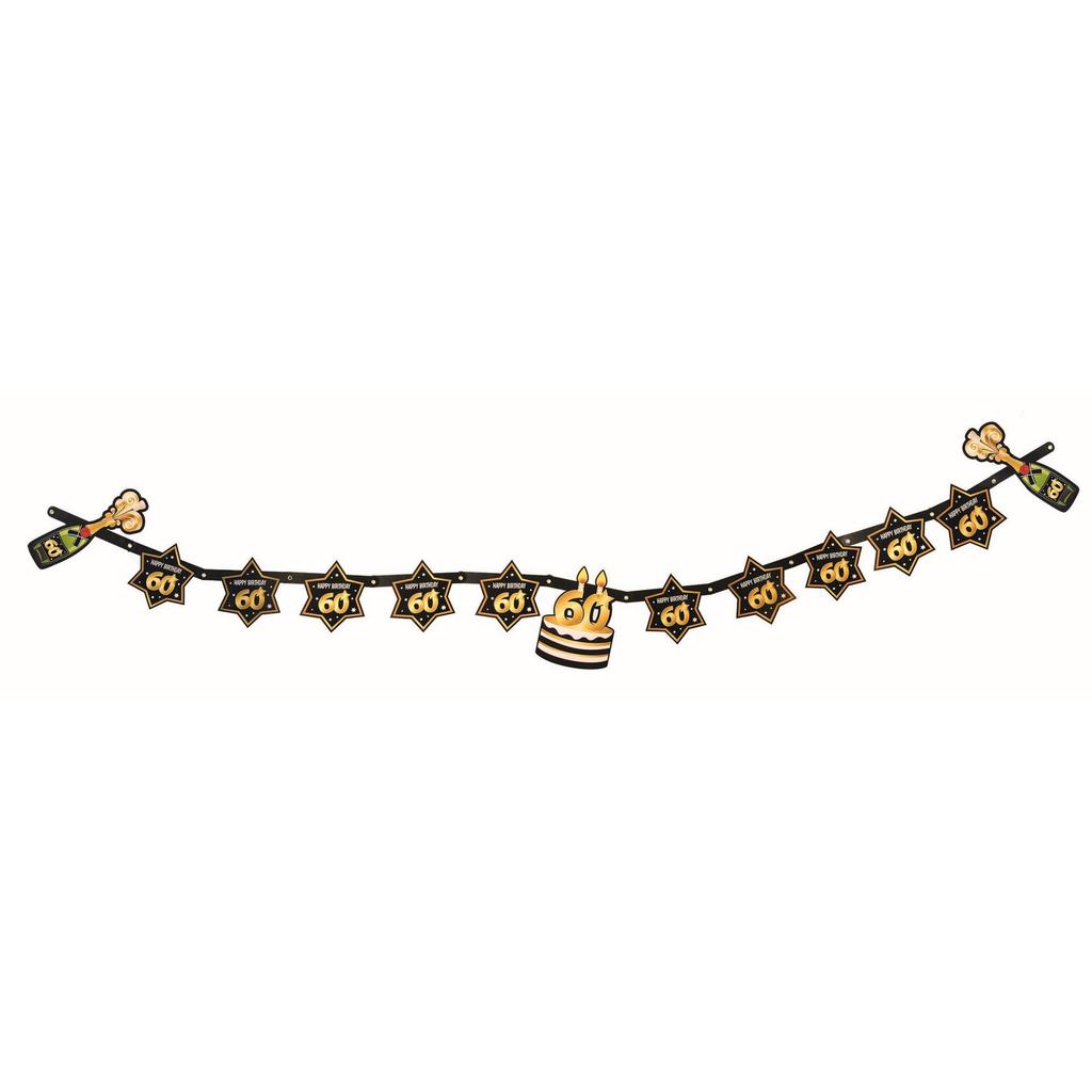 Bristol Novelty 60th Birthday Party Garland
