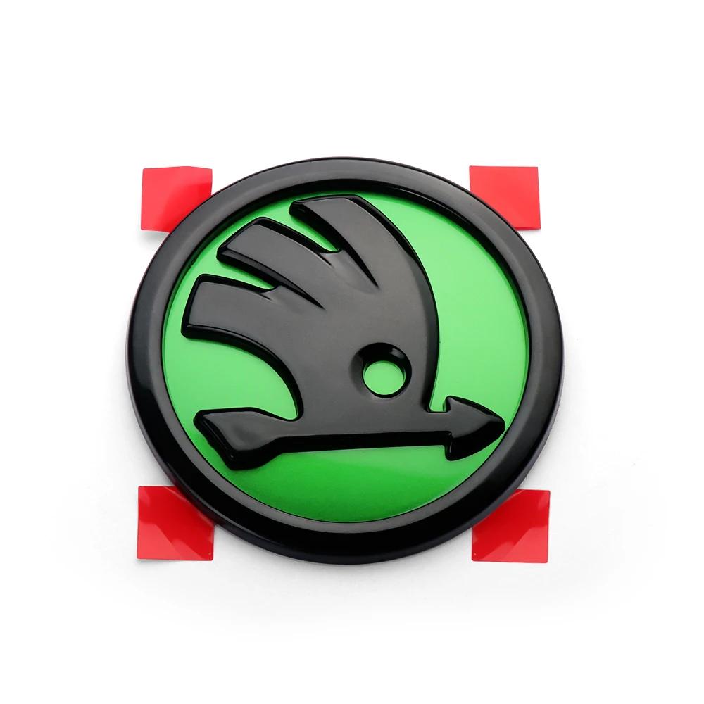 Samolepka na auto 2025 Nová 1ks 8/9/10cm Znak emblému auta Kapota Přední Zadní Kufr Logo Pro Skoda Octavia Fabia Superb Kamiq Karoq Skoda