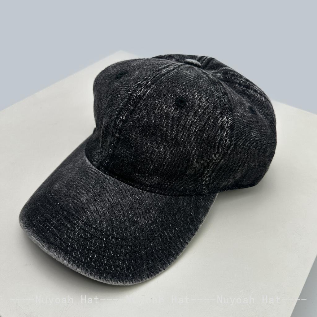 And Women Bandhnu Solid Color Distressed Baseball Caps Sun Protection Personalized All-Match Gradient Peaked Hats Minimalist Fashion Vintage Casual