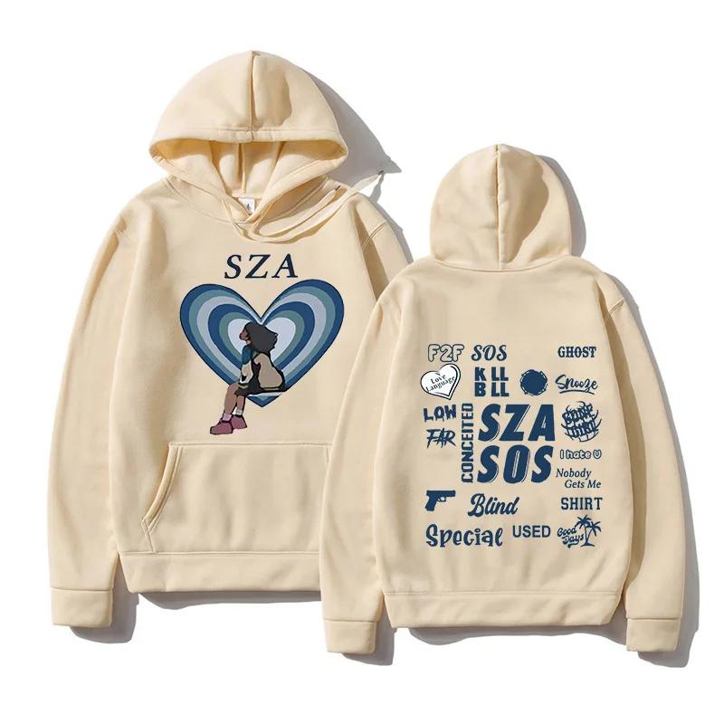 Sza Drive Funny Meme T Shirt Men's Casual Vintage Short Sleeve Oversized Streetwear Autumn Winter Unisex Clothes