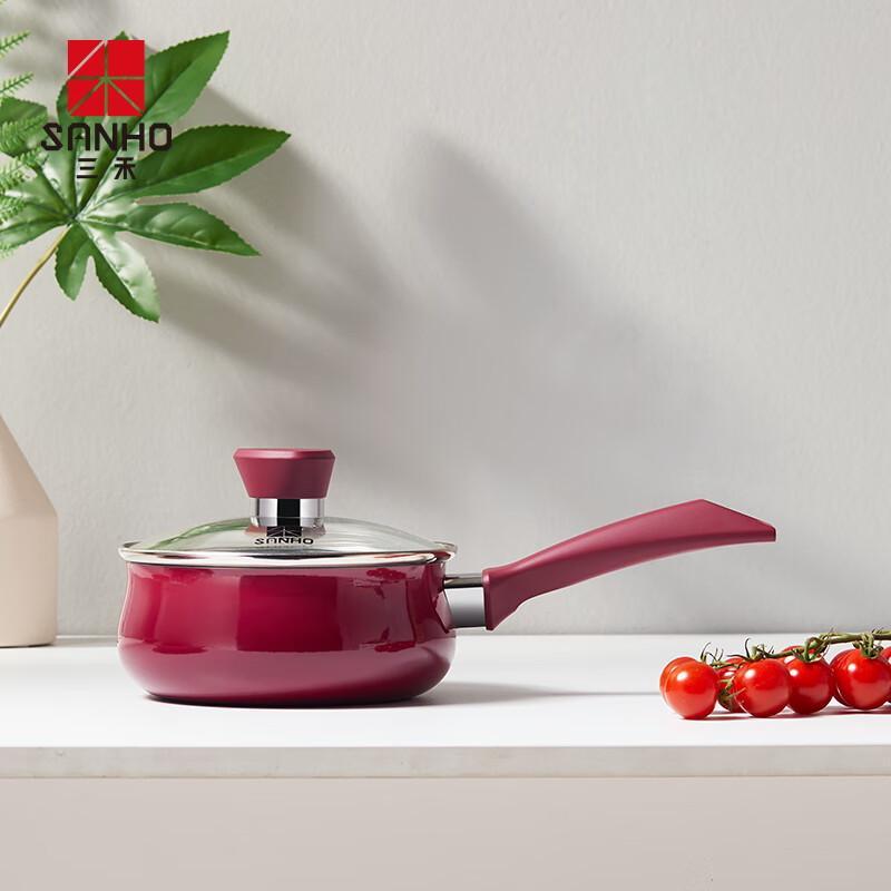 Sanhe Enamel Series Non-stick Ceramic Milk Pot