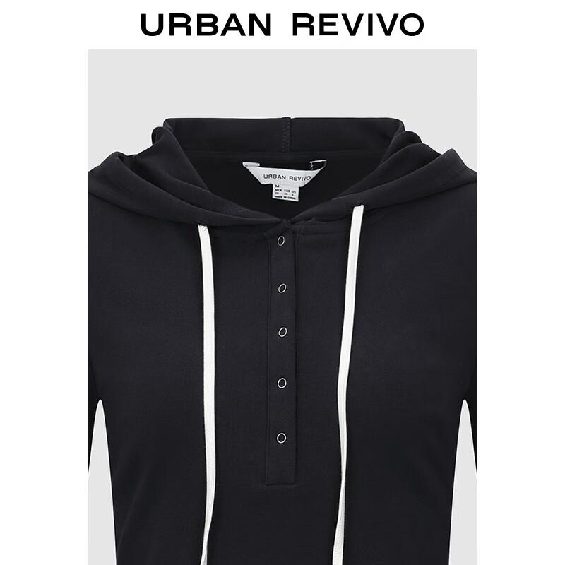 UR Women's Playful Color-block Hooded Long Sleeve Tee