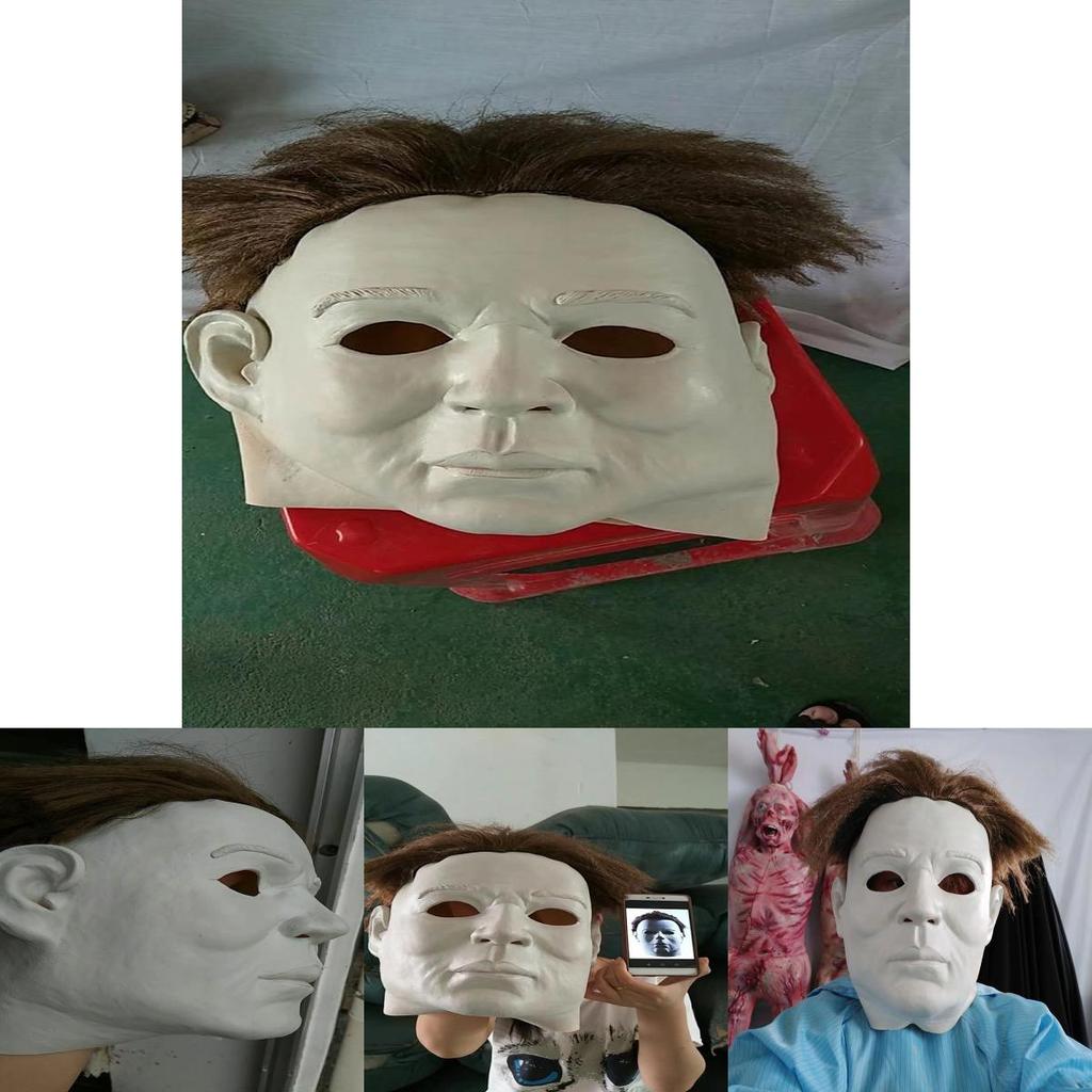 Hochwertige Halloween-Maske im Michael Myers-Stil für Mode-Partys und Cosplay-Veranstaltungen