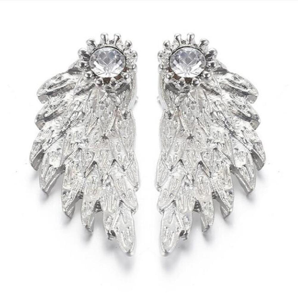 Unisex Fashion Angel Wing Earrings Fashion Wing Studs Unique Jewelry