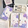 Sanrio Hello Kitty Sada na stříhání nehtů Studentská Kreslená Přenosná Hello Kitty Stříhačka na nehty Sada na stříhání nehtů