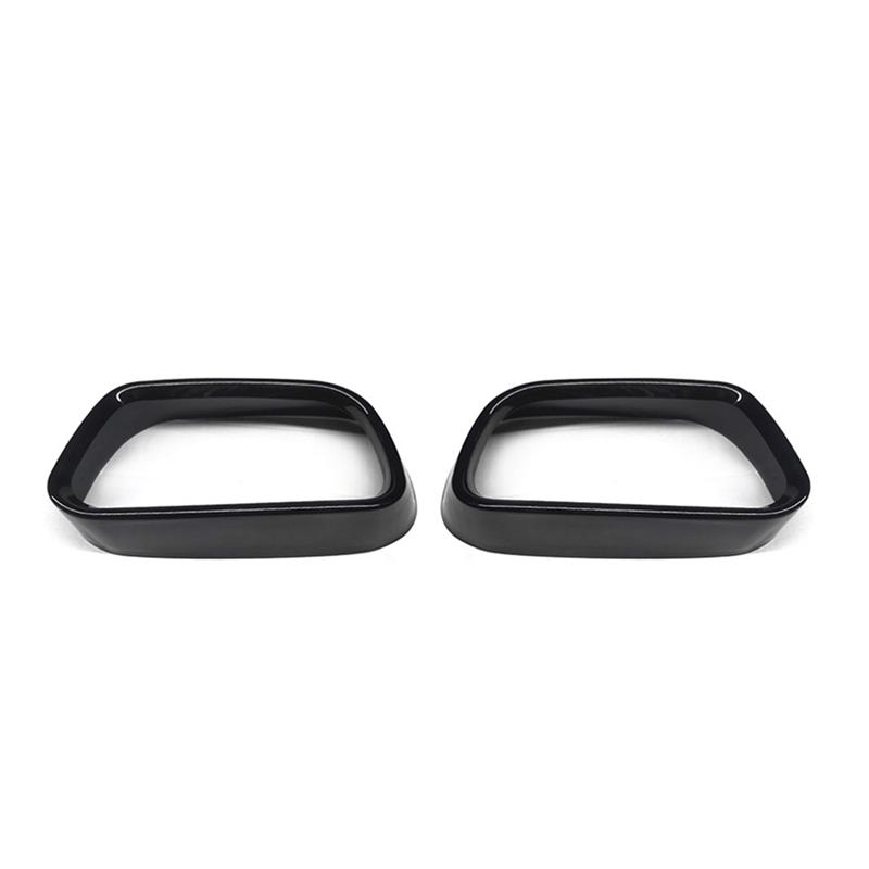 ABLZ-1 Set Tail Throat Exhaust Pipe Cover Replacement Parts Fit For BMW X5 F15 X6 F16 2014-2018