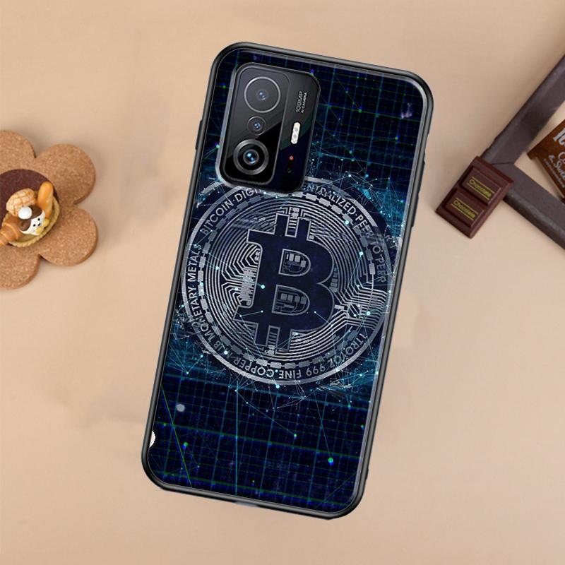 Bitcoins Coin Case For Xiaomi POCO X7 Pro X3 X5 X6 F3 F5 F6 M6 Pro 11T 12T 13T 14T Pro 13 14 Ultra Cover