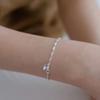 Leaf chain bracelet