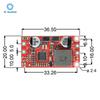 DC-DC 3A Step-Down Voltage Module 12-100V to 5V/12V Buck Converter with High Efficiency & Low Ripple for Power Supply