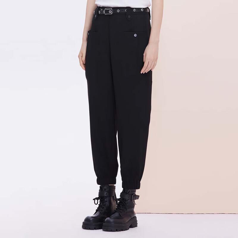 JESSIE Women's Tapered Cropped Commuter Pants JMFFH131