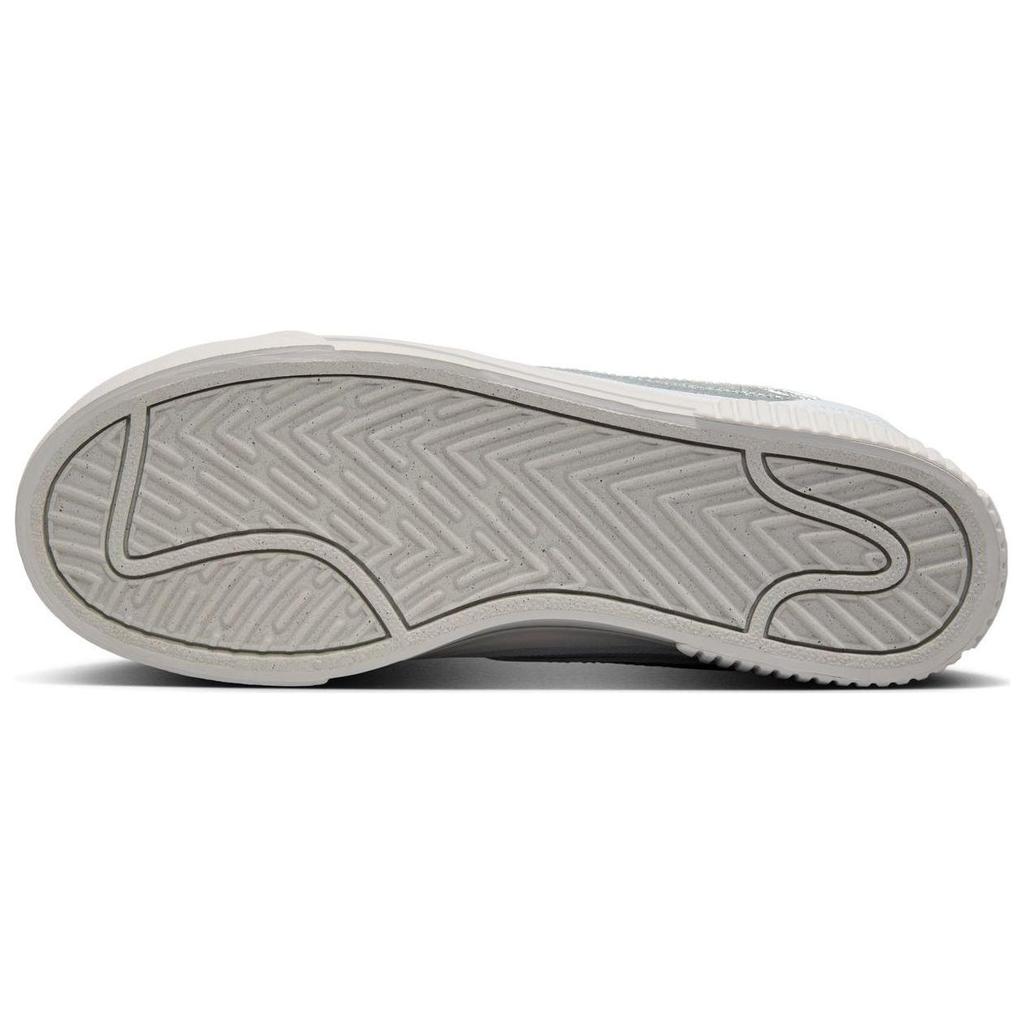 Nike Court Legacy Lift Weiß Metallic Silber Damen Plateau-Schuhe HQ2307-100