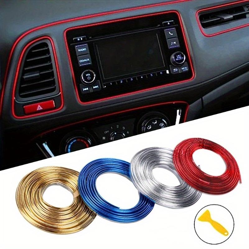 Universal Car Moulding Decoration,3m/118.11in,Flexible | Interior Auto Mouldings Car Cover Trim Dashboard Door Car-styling