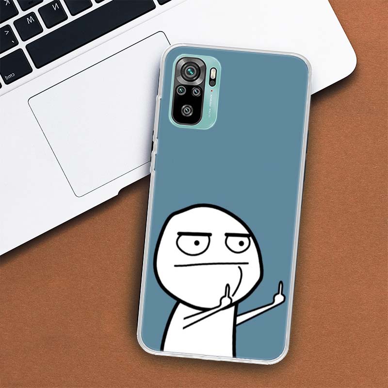 Zabawny mężczyzna niż środkowy palec etui na telefon dla Xiaomi Redmi 12 12C 10 10C 10A 9T 9C 9A 9 8 8A 7 7A 6 6A K20 K30 K40 Pro S2 Fundas