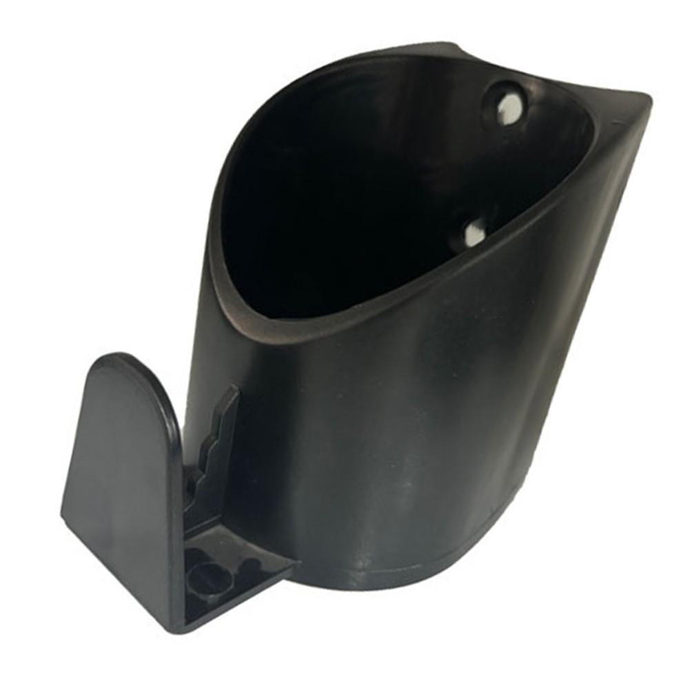 Black Plastic Water Bottle Cup Holder Designed for Stair Stepping Equipment