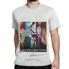 Disney Villains T-Shirt for Men Women Colorful Group Humor Graphic Humor Pure Cotton Tees Short Sleeve T Shirts Graphic Clothing