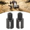 2pcs RC Drive Cup Professional Steel High Efficiency Front Rear Universal Differential Joint Cup for Traxxas UDR 1/7 RC Car