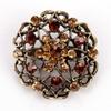 Baiduqiandu Brand Crystal Rhinestones Flower Pins And Brooches For Women Dress Party Or Diy Wedding Bouquets Jewelry