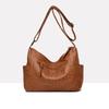 Retro Casual Tote Bag Female Luxury Designer Handbag Shoulder Bag for Women 2023 New Ladies Vintage PU Leather Crossbody Bag