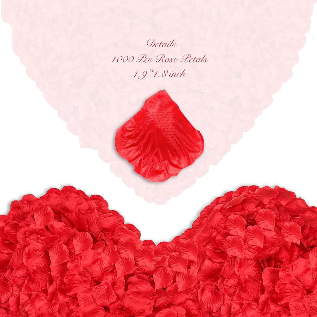 100/200pcs Artificial Flowers Silk Rose Petal Wedding Bridal Bouquets Garden Home Table Vase Wreath Holiday Party Diy Gift Decor