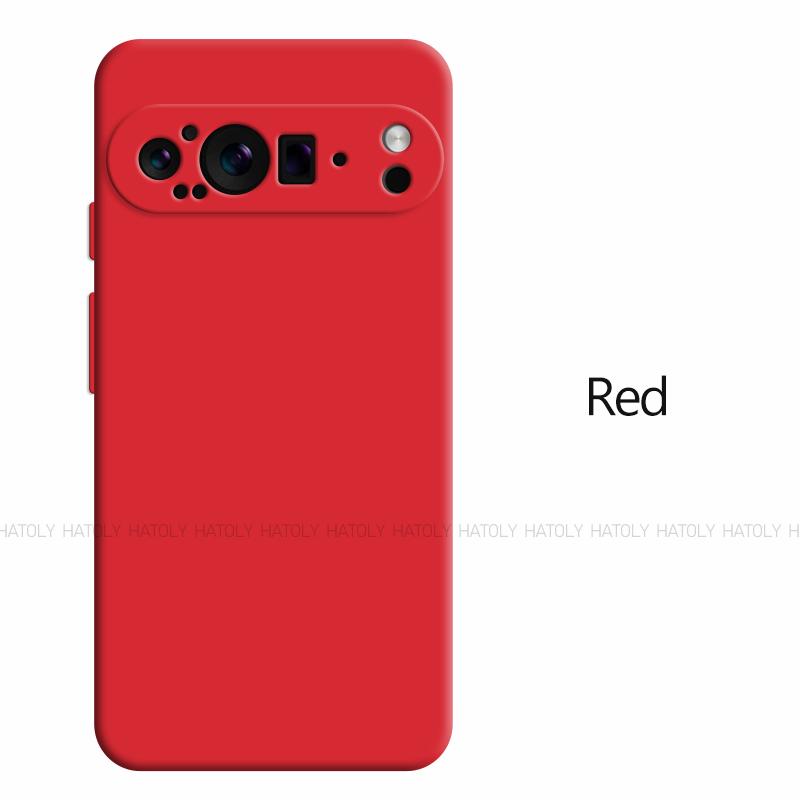 For Google Pixel 9 Pro XL Case Google Pixel 9 Pro XL Cover Shockproof Liquid Silicone TPU Phone Back Cover Google Pixel 9 Pro XL