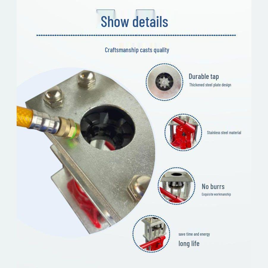 Hydraulic High-Pressure Pipe Crimping Tool and Connector Sleeve