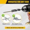 Bit Holder For Drill Spring-Loaded Screw Drill Bit Tip Holder Tool Quick Retaining Accessory Attachment For Hardware