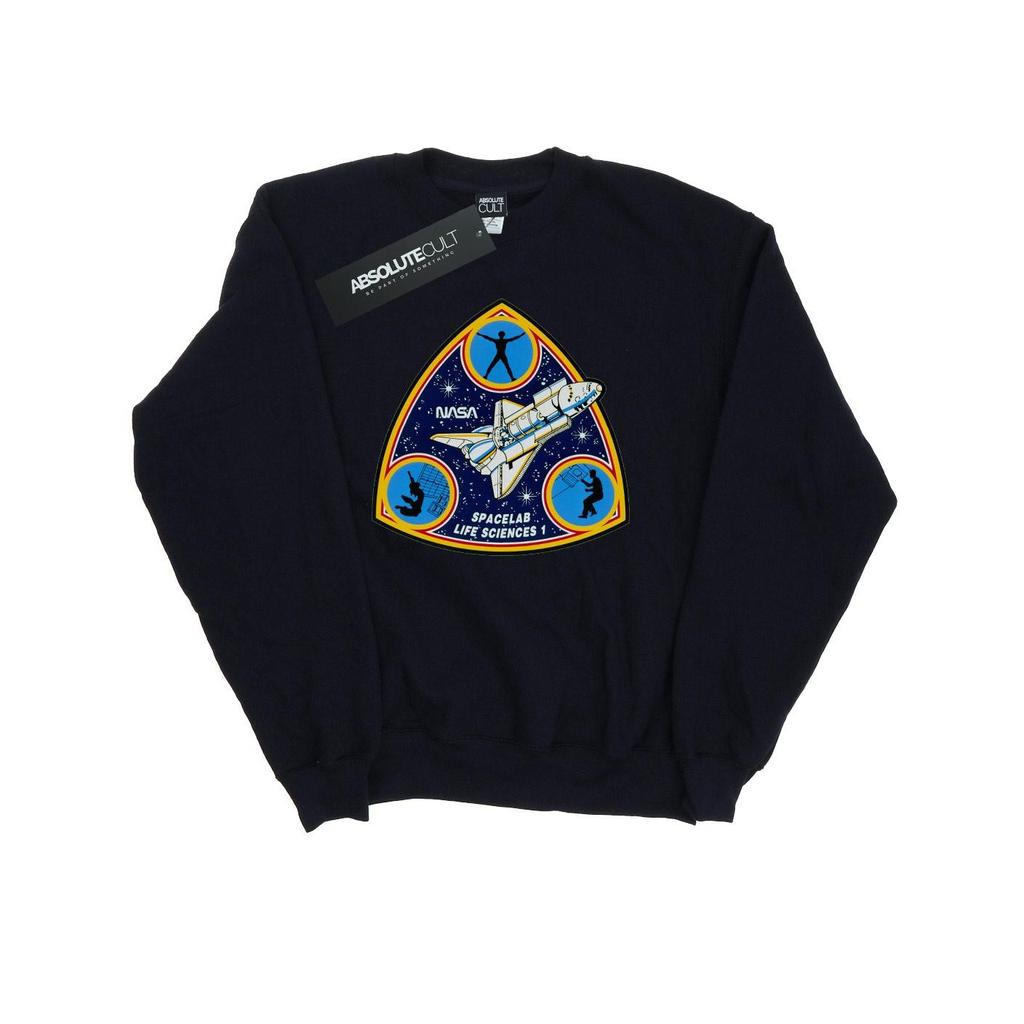 NASA Womens/Ladies Classic Spacelab Life Science Sweatshirt