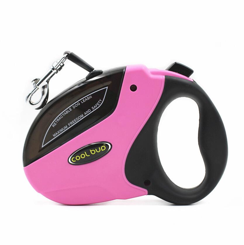 Automatic Reflective Pet Leash with Retractable Dog Leash and Cat Collar