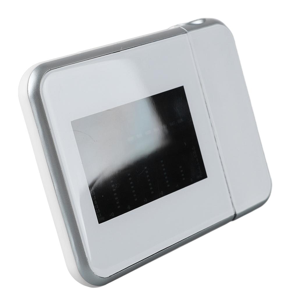 Projection Alarm Clock Innovative Mute Digital Alarm Clock Projector with Indoor Thermometer Hygrometer for Bedroom