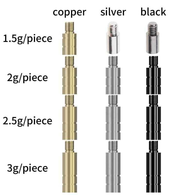 Schwarz/Silber/Gold Dartgewicht Metall Dartgewichte Zubehör Dartgewichte 2BA Gewinde Dart Gegengewicht Werkzeug