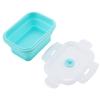 4 Size Portable Silicone Lunch Box Folding Microwave Safe Lunchbox Food Container