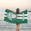 1pc Football22 Beach Towel with Custom Name, Beach/Swimming/Bath/Picnic/Camping Towel, Suitable for Seaside Beaches