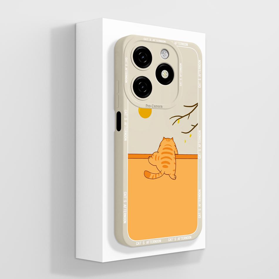 For Infinix Smart 8 Pro Plus Case Cute Panda Back Cover For Infinix Smart8 HD Phone Cases Soft Liquid Silicone Camera Protectors