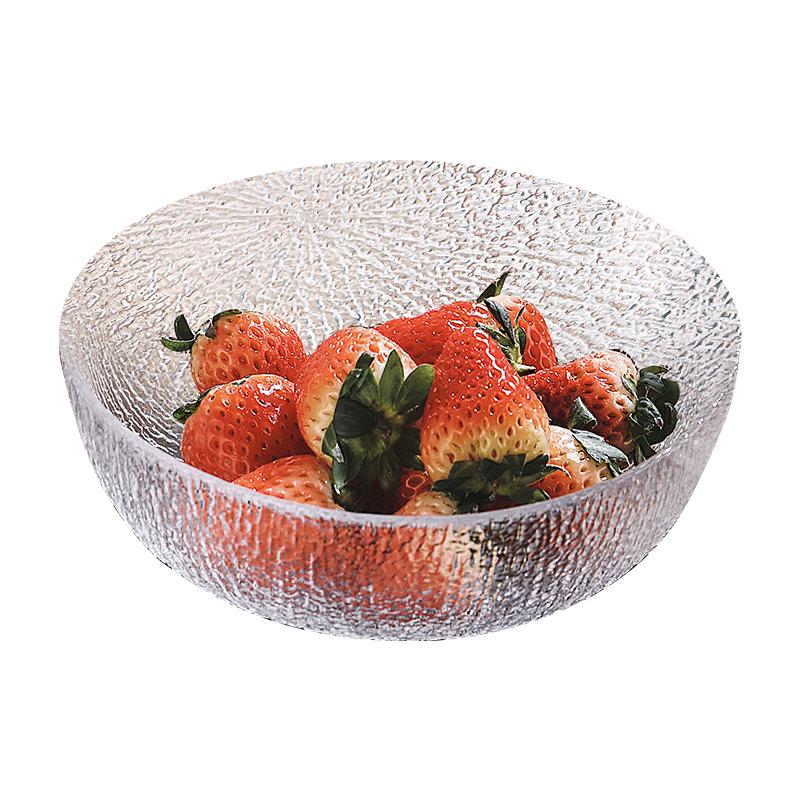 Стеклянная салатница Glanas Glacier, набор из 3 предметов