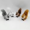 1Pcs Miniatures Plush Simulation Squirrel Ornaments Mini Artificial Squirrel Figurines Fake Animal Christmas Table Decoration