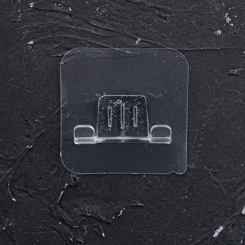 1-6Pcs Punch Free Shaving Razor Holder Men Shaver Storage Bracket Wall Hook Bathroom Shelf Organizer Home Storage Accessories