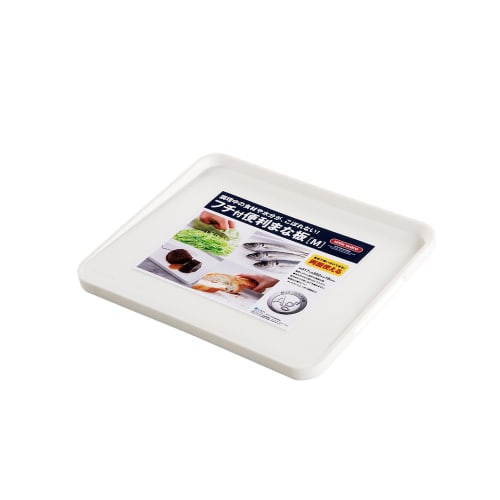 Asvel Edged Convenient Cutting Board M "Unix" White 2320
