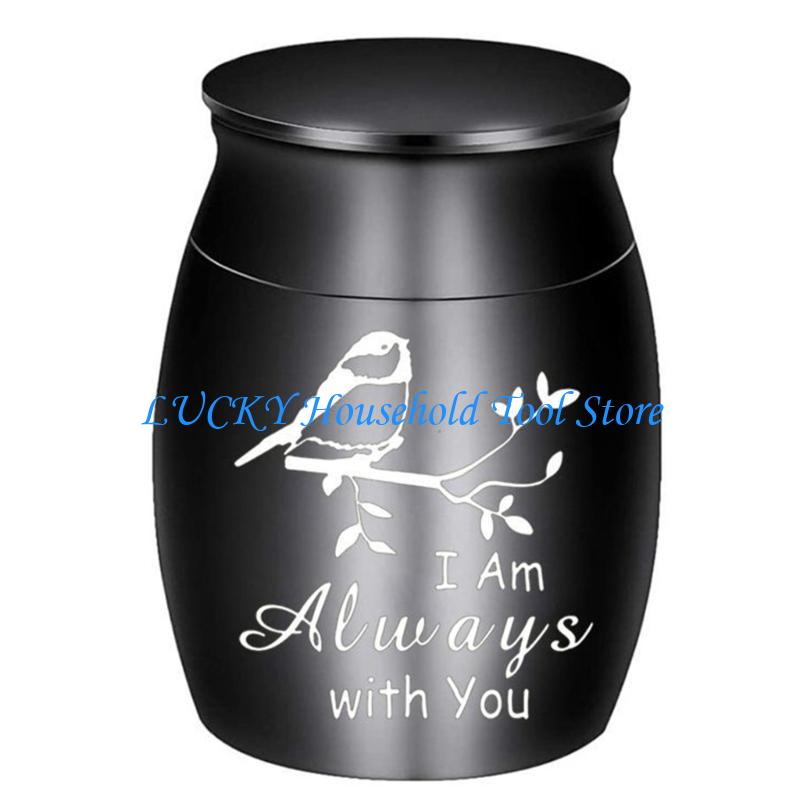 J0MC Мемориальная урна для кремации Ювелирные изделия Ювелирные изделия для кремации питомцев Шкатулка для праха