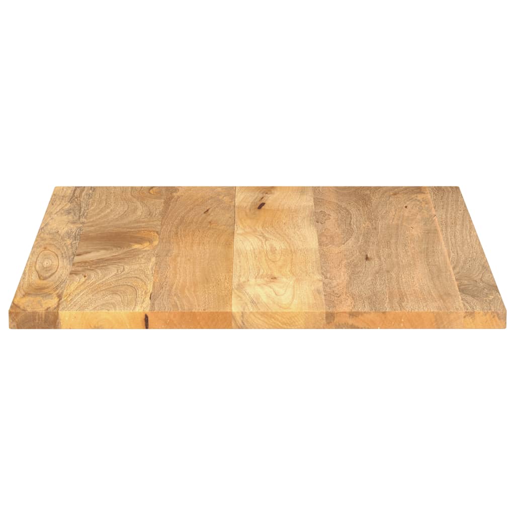 Vidaxl Blat Stołu, 90X80X3,8 Cm, Prostokątny, Lite Drewno Mango