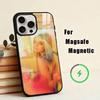 Singer-Addison Rae  Phone Case For iPhone17,16,15,14,13,12,11 Plus,Pro Magnetic with Magsafe Wireless Charging