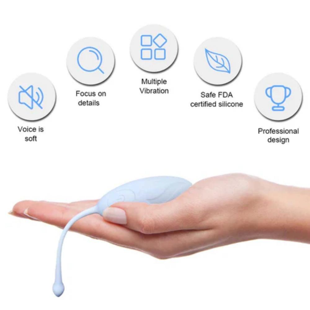 Remote Control G-Spot Simulator Egg Vibrator