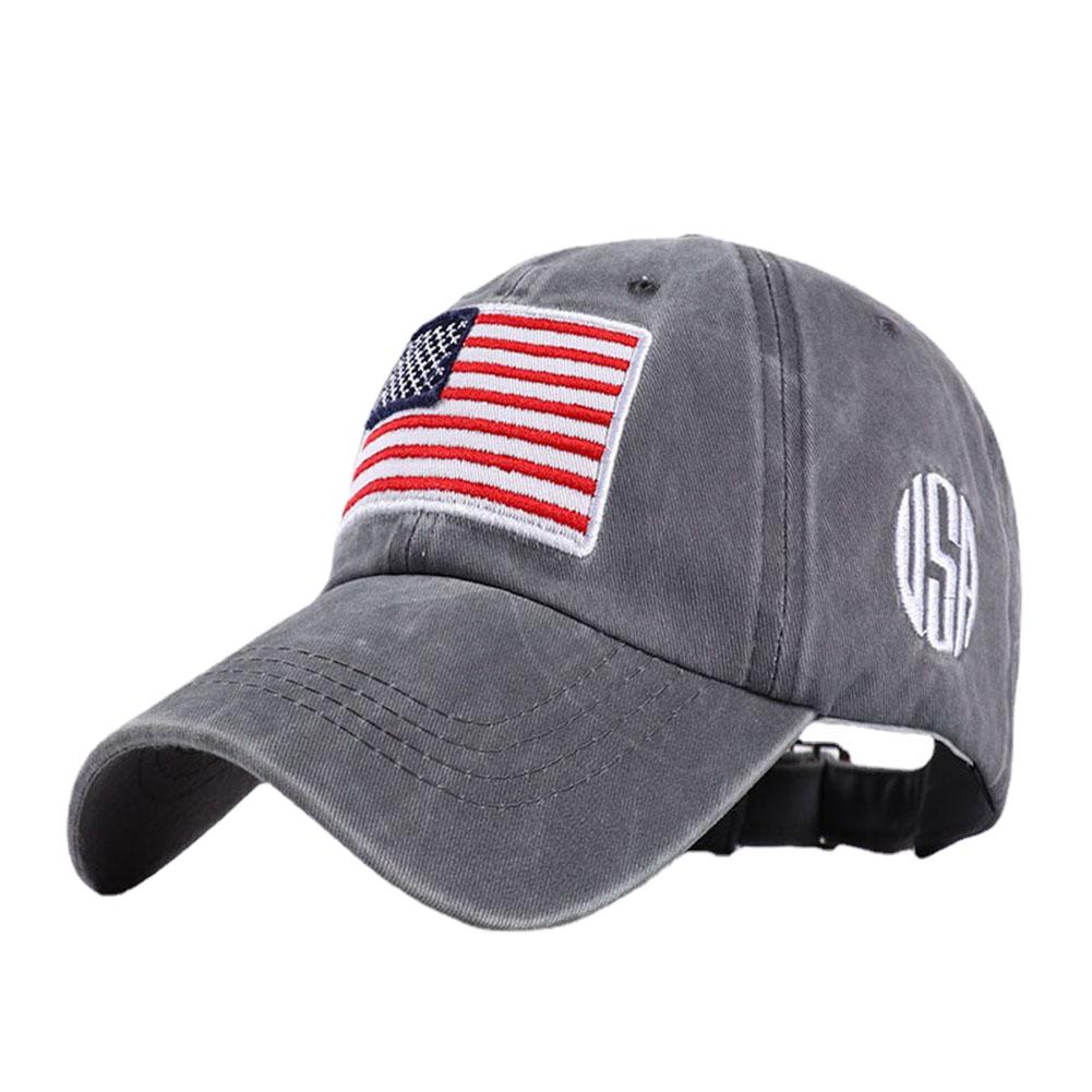 Dad Cotton Distresseded Vintage Distressed Washed Cap Baseball Stitching Embroidered Flag Usa New Brand Latest Fresh Hats Fashion Women Hip Hop Trendy