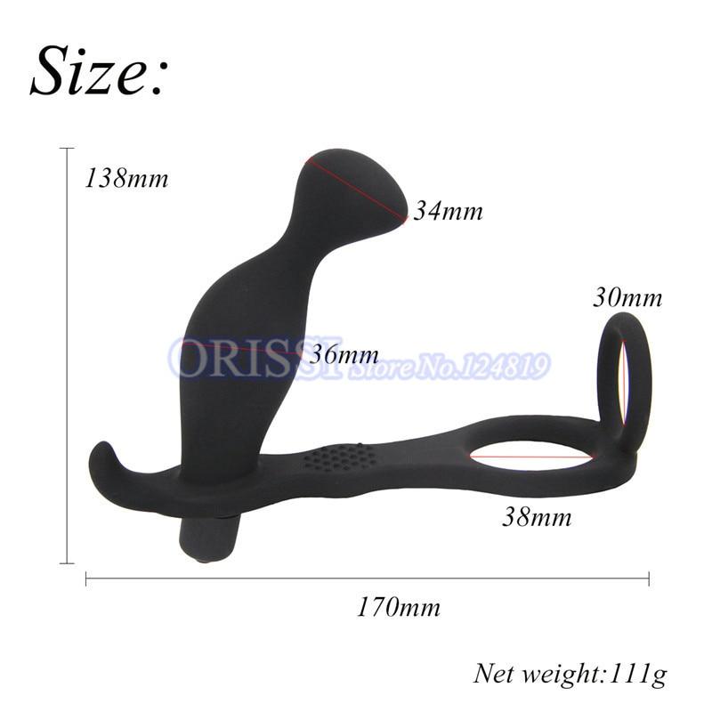 Anal   Ring Testicle Male Prostate Massager  Rings