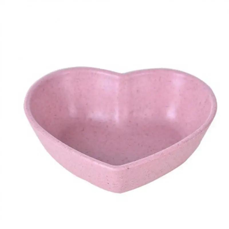 Tableware Bowl Heart Shape Lightweight Seasoning Bowl Food Sauce Dish Appetizer Plates For Kitchen Tools Kitchen Accessories