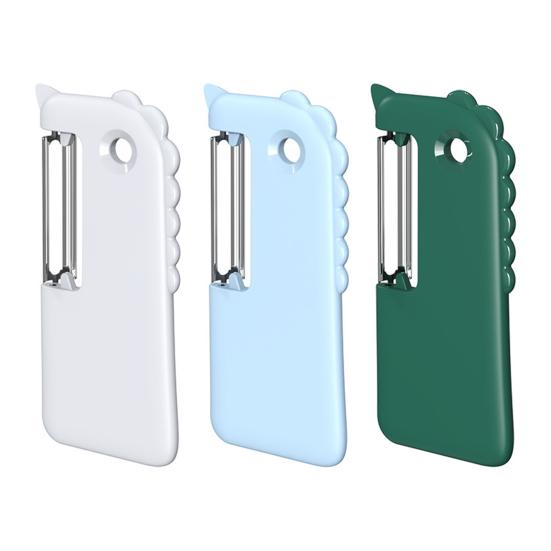 Eccellente trituratore di verdure a doppia testa per uso alimentare riutilizzabile antigraffio e antiruggine per pelapatate da ristorante