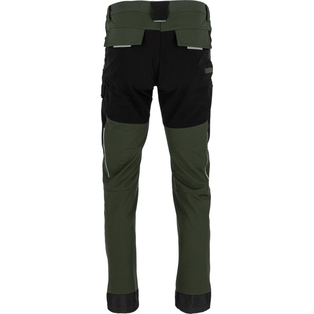 Green-Black Stretch Pants, "3Xl", Ce, Lahti