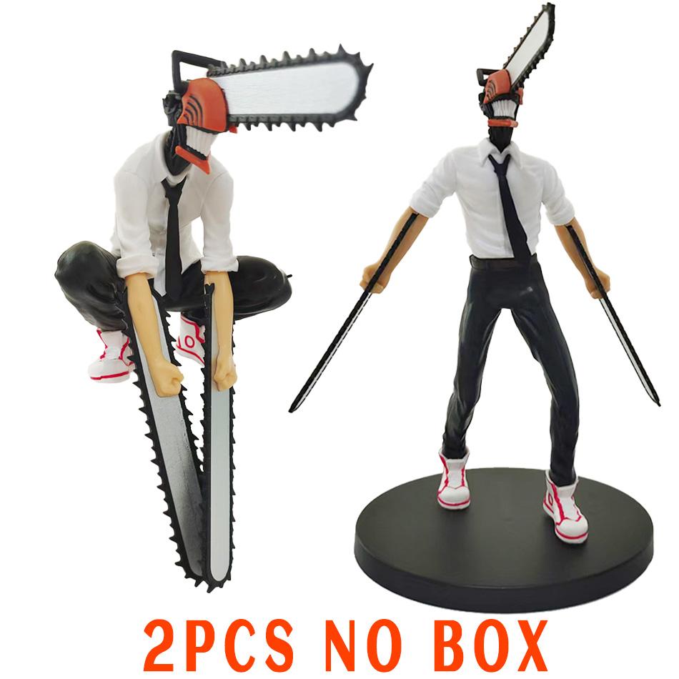 15-18cm Anime Figure Chainsaw Man Power/Denji Action Noodle Stopper Figurine Adult Collection Model Toy PVC Poseable Articulated Scale Detailed 2
