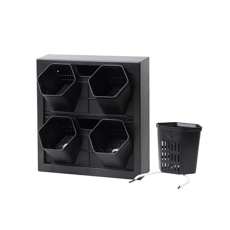 

Unique Vertical Hanging Flower Pot With Photo Frame Outdoor Garden Plant Box For Indoor Gardening And Decoration чорний