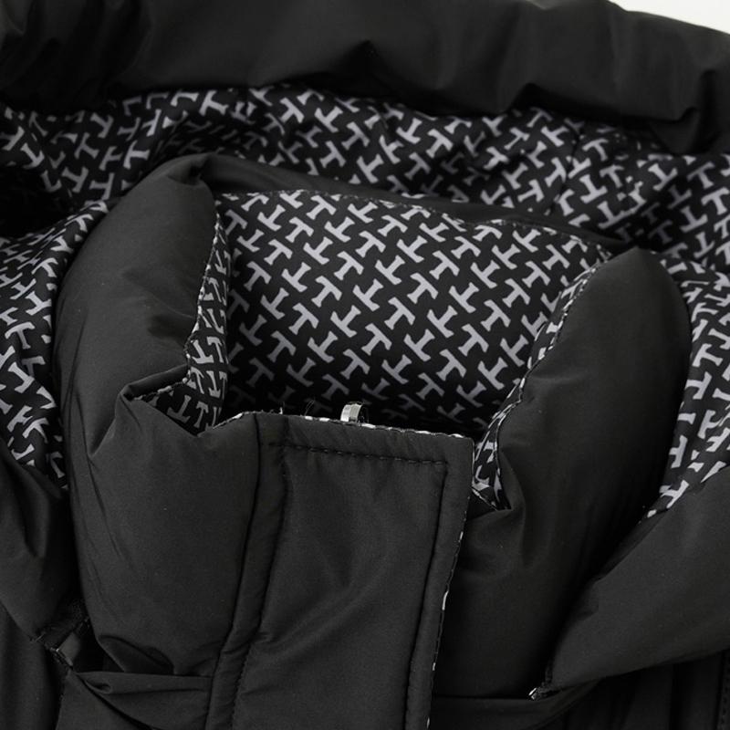 Fashion Winter Women's Long Warm Vest Hooded Can Be Worn On Both Sides Thick Sleeveless Jackets Woman Coat With Belt