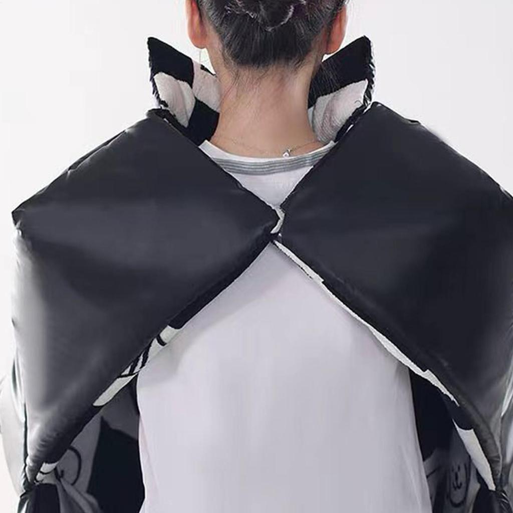 Roller Beinabdeckung Wasserdicht Dicke Steppung Plüschfutter Motorrad Winter Beinabdeckung Mit Handschuhen Für Damen Roller Winter Outdoor